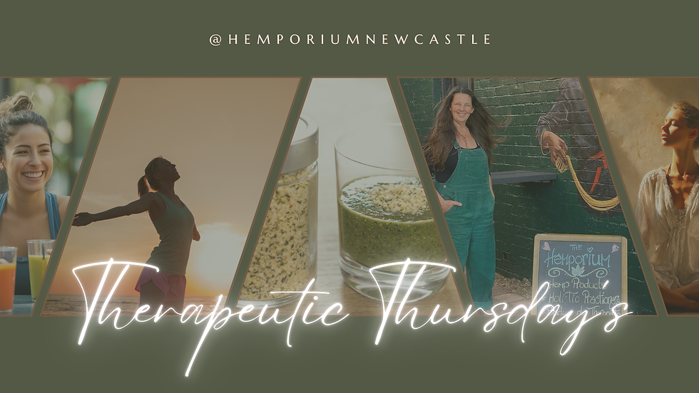 Therapeutic Thursdays at The Hemporium ✨