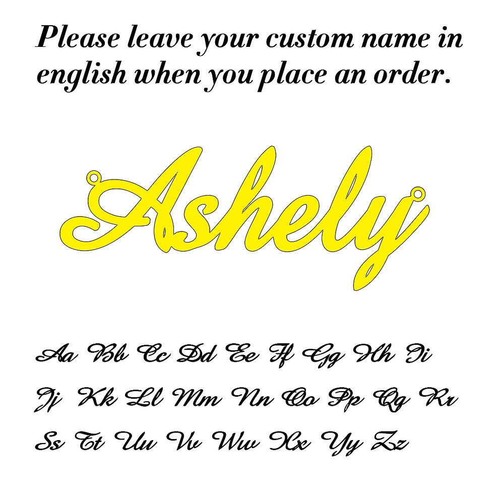 Thumbnail: Custom Name Necklace for Women Personalised Cursive Letter Pendant Stainless Ste