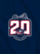 Columbus Blue Jackets - NHL 20th Anniversary Logo Jersey Wallpaper 2026
