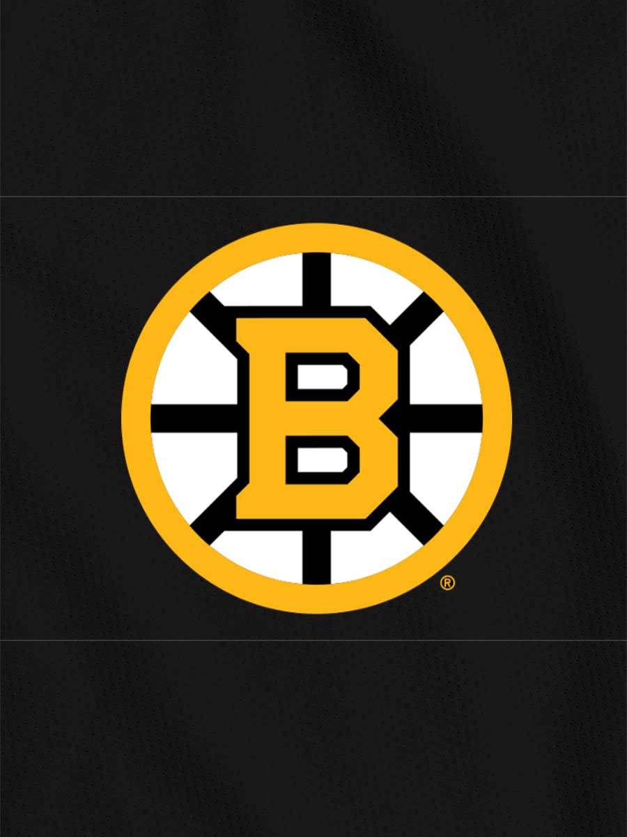 NHL Dark Secondary Logo Jersey Wallpaper 2026 - Boston Bruins