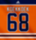Slater Koekkoek #68 Edmonton Oilers Jersey