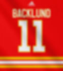 Mikael Backlund #11 Calgary Flames Jersey
