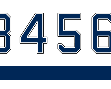 Canucks jersey font clearance