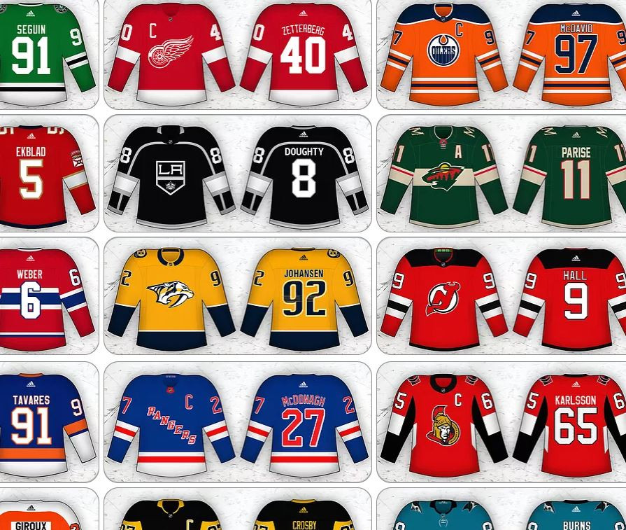 2017-18 Adidas NHL Jerseys | Puck Marks