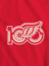 Detroit Red Wings - NHL 100th Anniversary Logo Jersey Wallpaper 2026