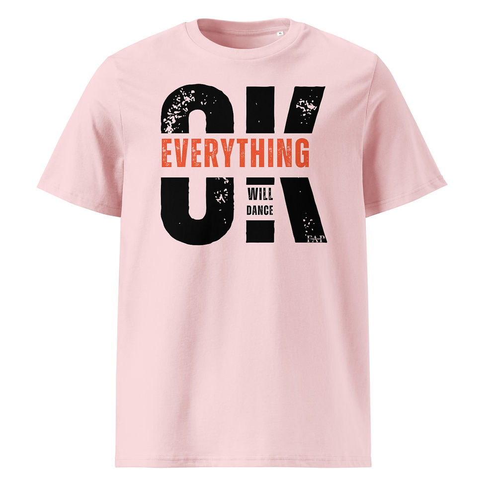 Miniature : Dance ok - Black - T-shirt unisexe coton biologique