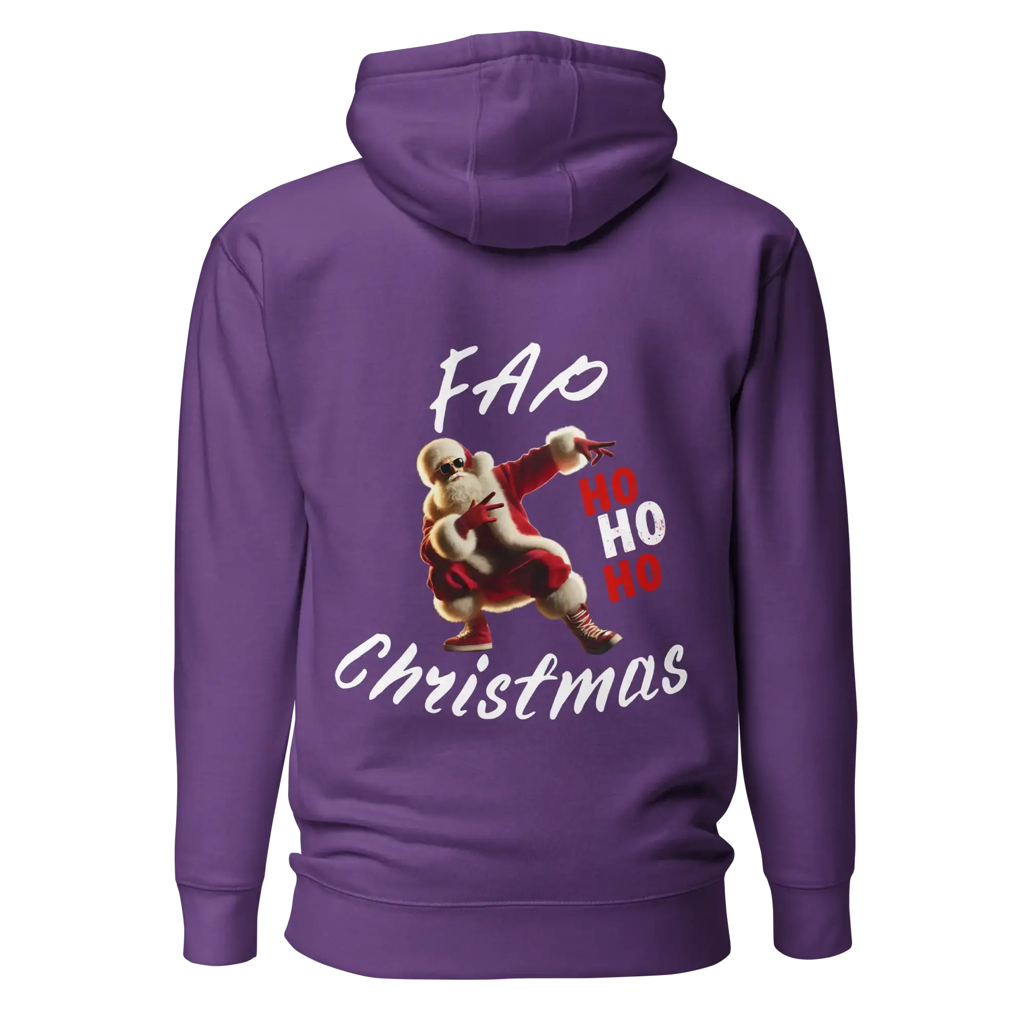 FAP Ho Ho Ho - White - Sweat à capuche unisexe coton