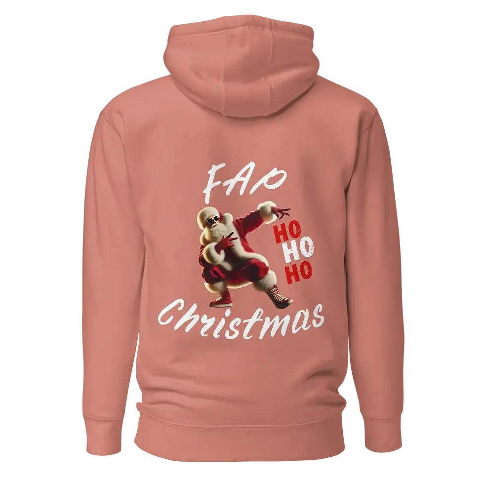 Miniature : FAP Ho Ho Ho - White - Sweat à capuche unisexe coton