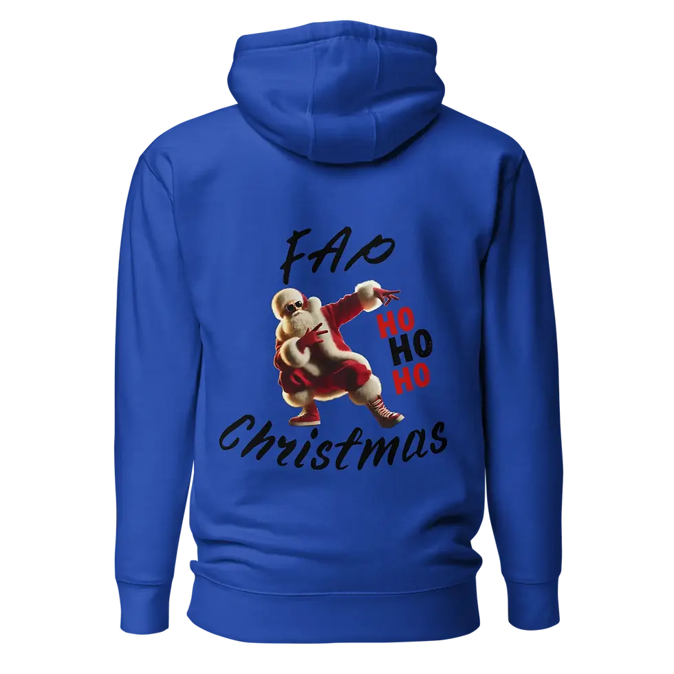 Miniature : FAP Ho Ho Ho - Black - Sweat à capuche unisexe coton
