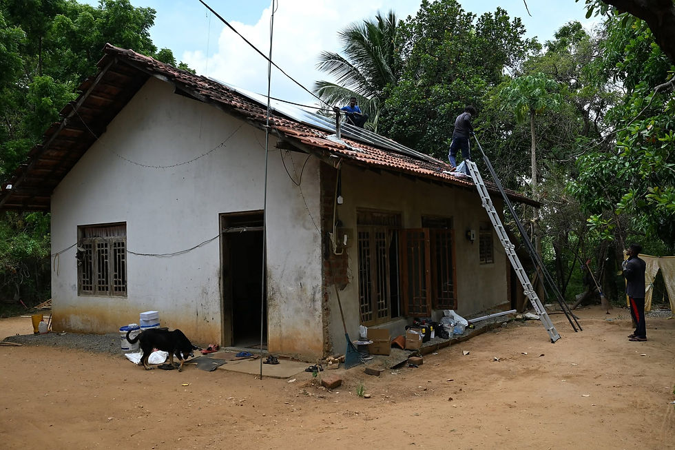 The main building of their farm.