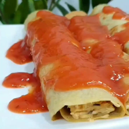 panqueca com Massa de Batata Doce