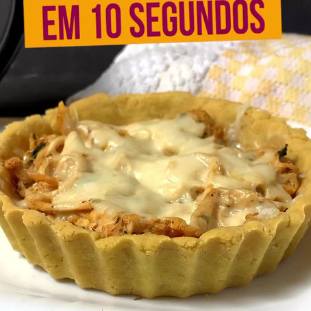 TORTA DE FRANGO SAUDÁVEL E FÁCIL!