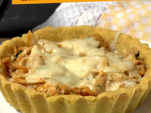 TORTA DE FRANGO SAUDÁVEL E FÁCIL!