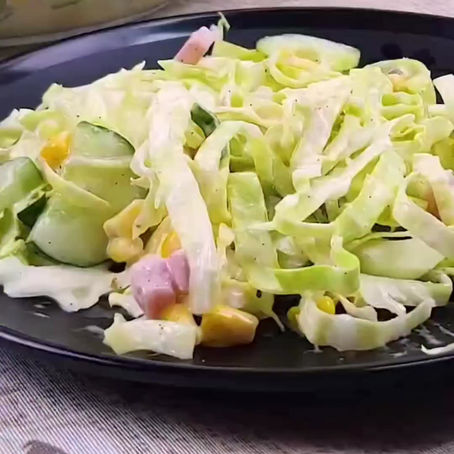 Receita de Salada de Repolho Fit