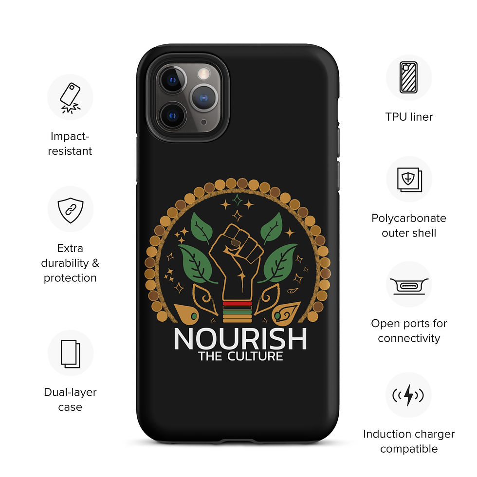 Thumbnail: NTC Black Tough Case for iPhone®