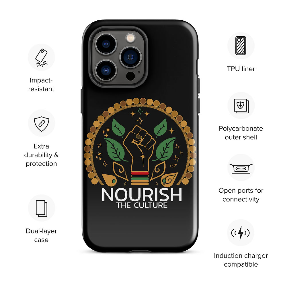 Thumbnail: NTC Black Tough Case for iPhone®