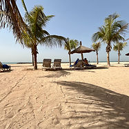 Plage de Saly devant l'hôtel Royam
