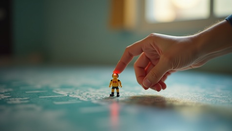 Transformation de projets avec des figurines peintes à la main