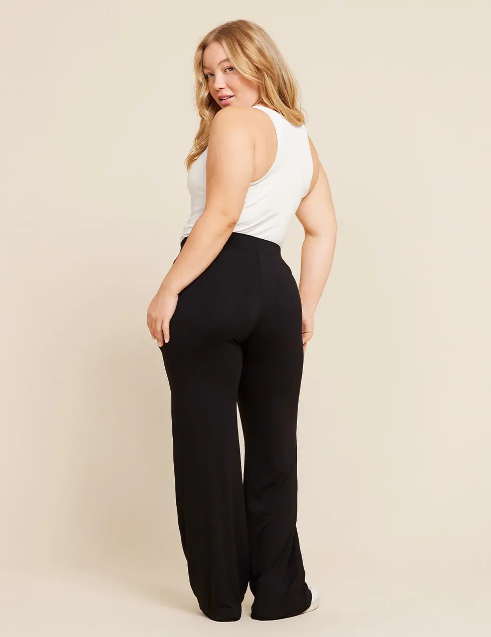 Thumbnail: Boody Downtime Wide Leg Lounge Pants