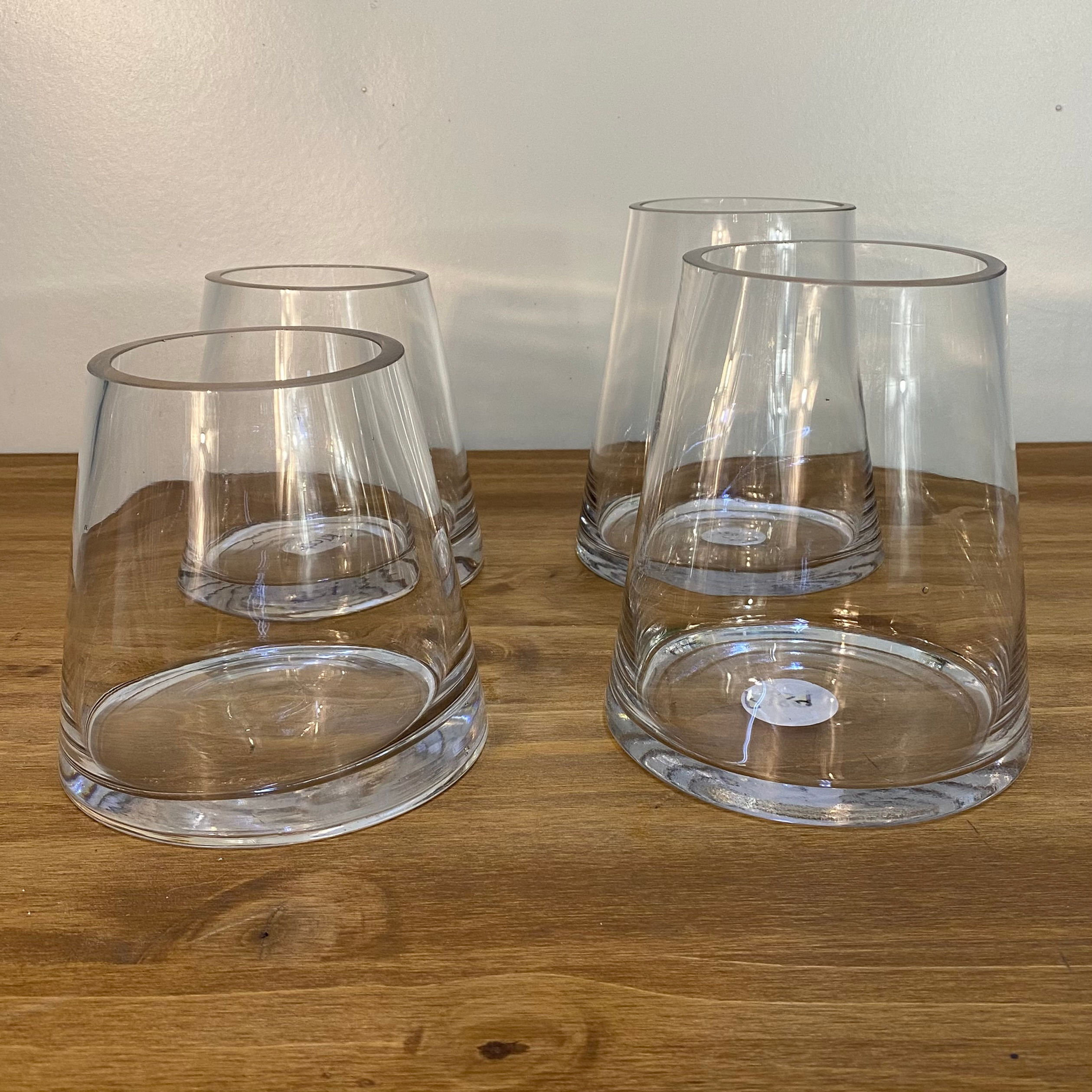 Tapered Glass Vases