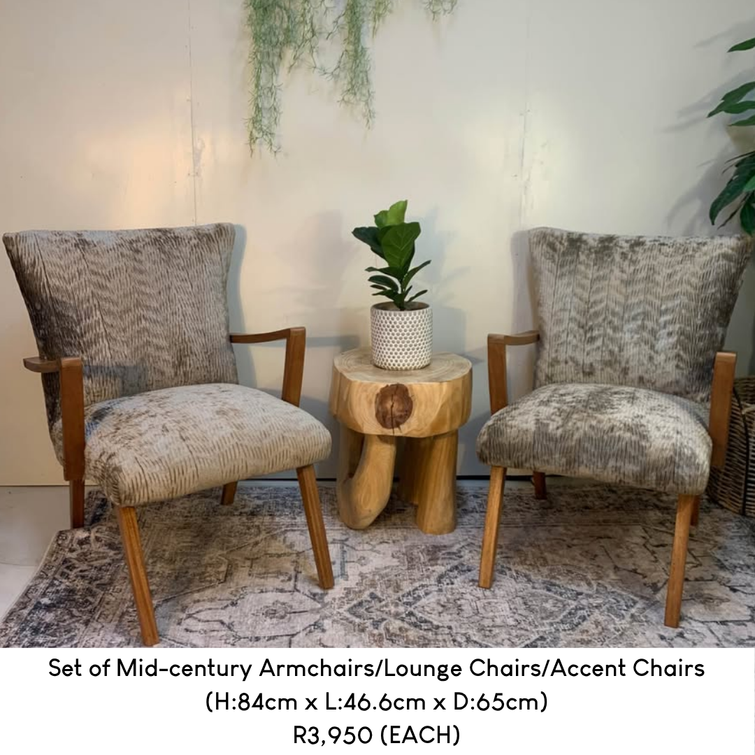Set of Mid-century Armchairs