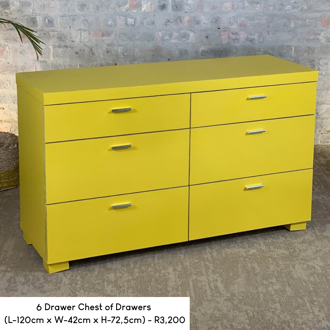6 Drawer Chest of Drawers