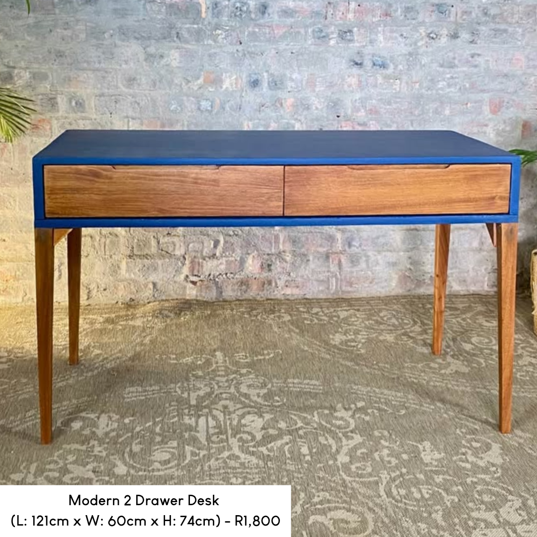 Modern 2‑Drawer Desk