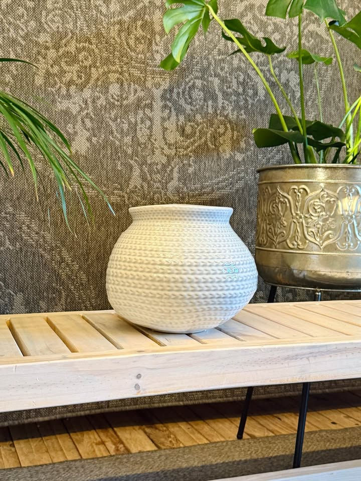 Thumbnail: White Weave Vase