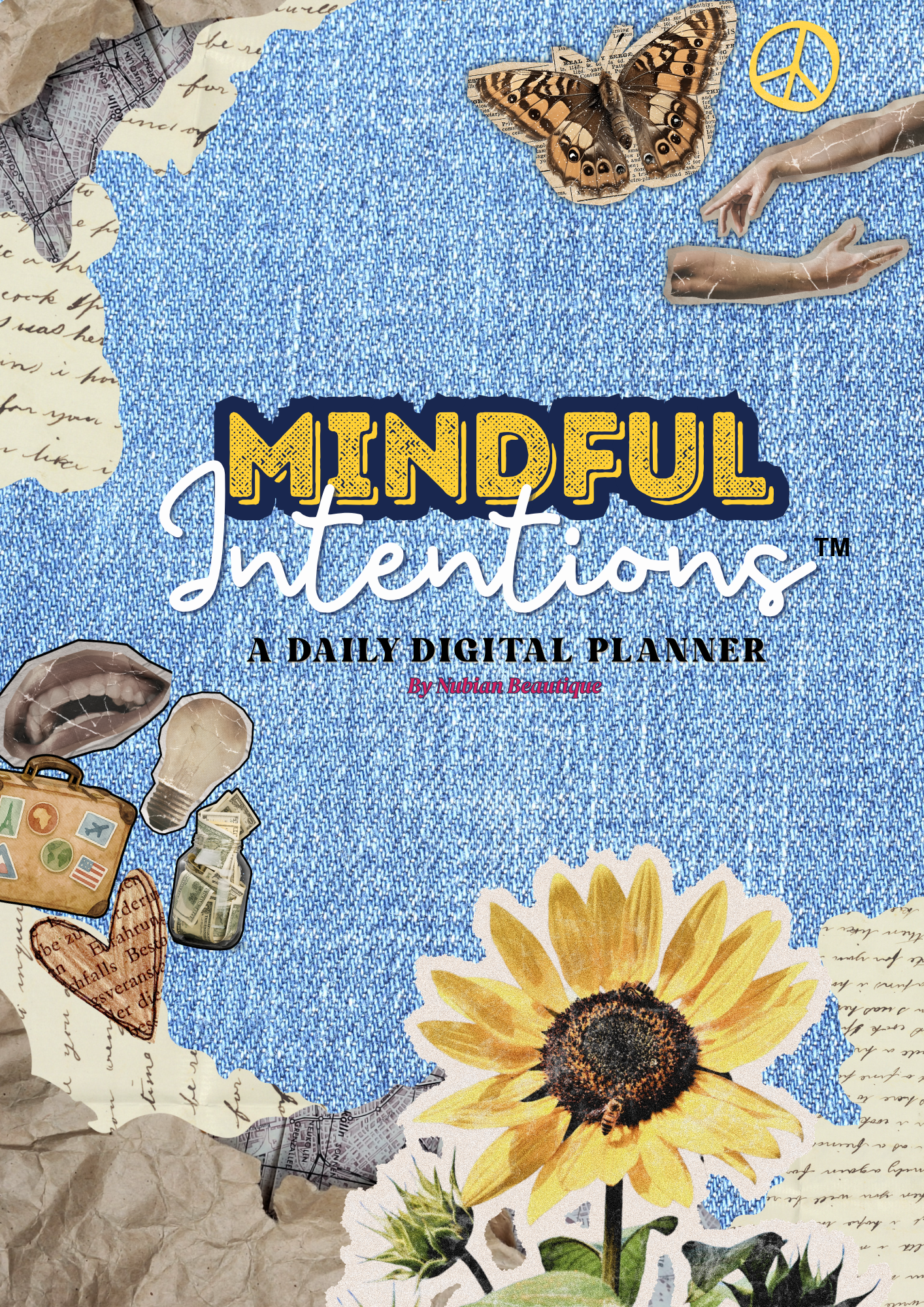 Mindful Intention Digital Daily Planner