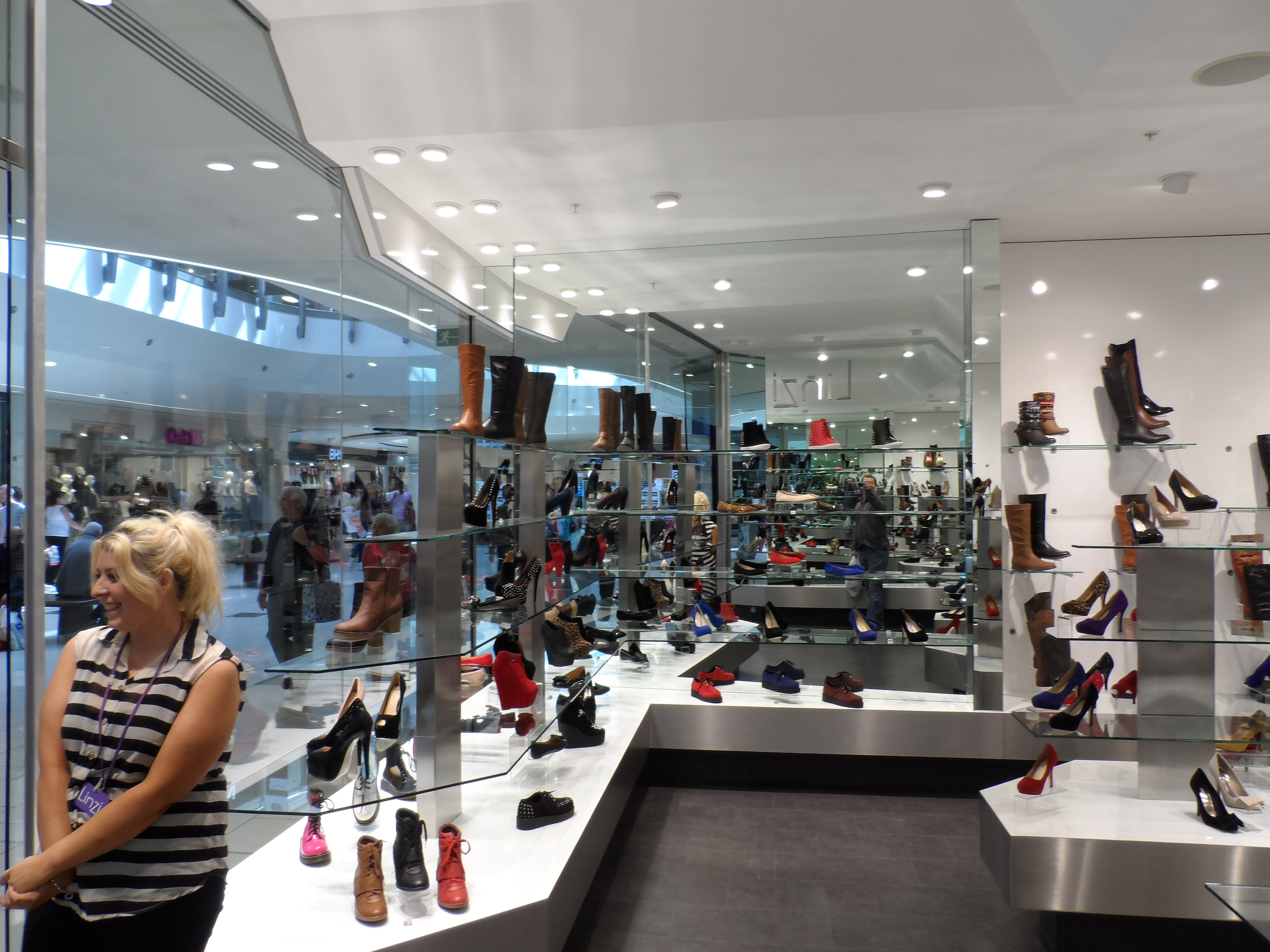 Shop Fitters Designer Footwear Shoe Store London Westfield