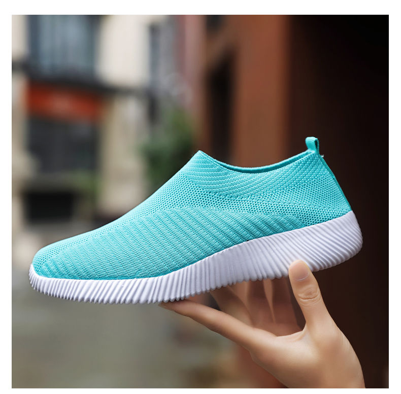 Miniatura: Women Vulcanized Shoes High Quality Women Sneakers Slip On Flats Shoes Women Loa