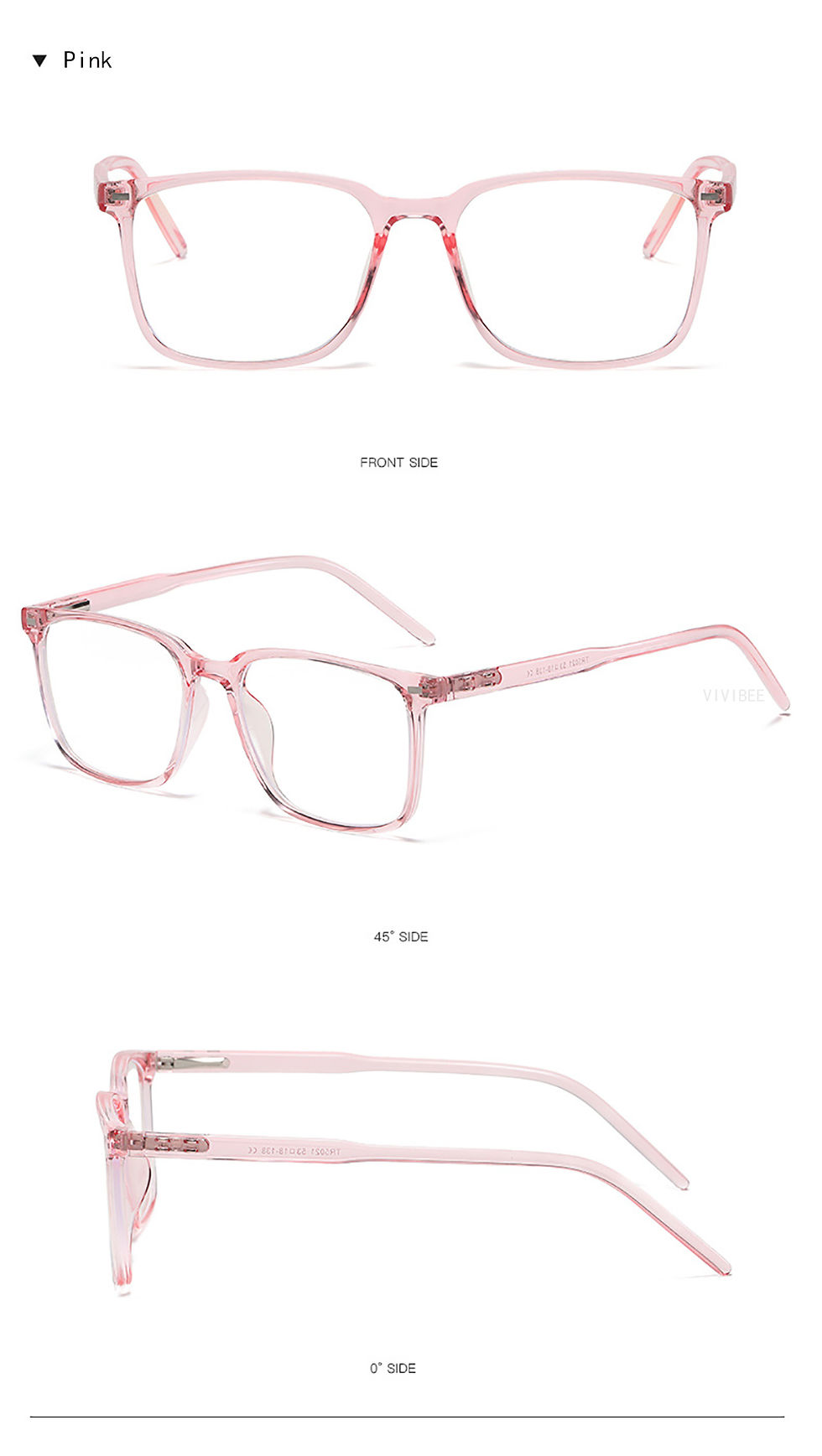 Miniatura: 2024 Trending Blue Light Blocking Men's Glasses Gaming TR90 Matte Black Anti Ray