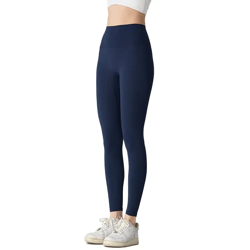 Thumbnail: Summer Hot Sale Yoga Leggings High Waist Breathable Quick Drying Yoga Pants Fitn