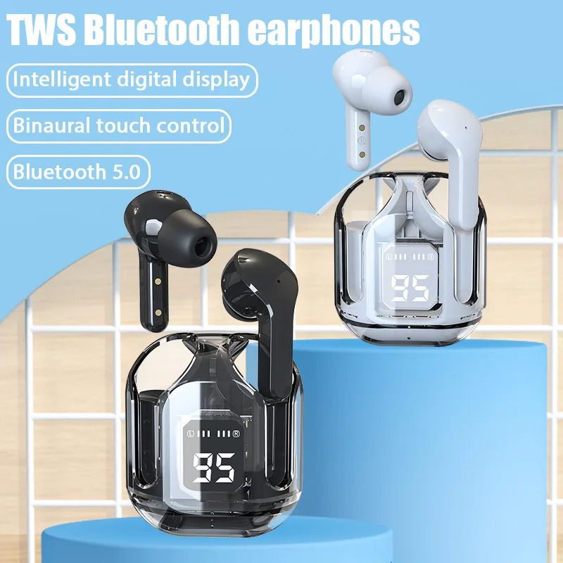 Miniatura: True Wireless Bluetooth Headset Binaural Small In Ear Buds Sports Stereo Bass TW