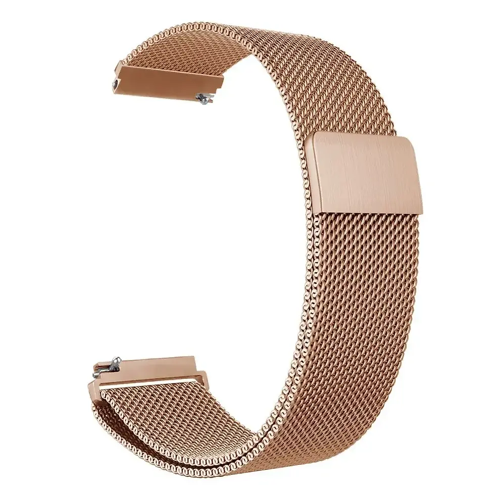 Thumbnail: 20/22mm Magnetic Milanese Strap for Samsung Galaxy Watch 7 6 5 4 40 44mm Gear S3
