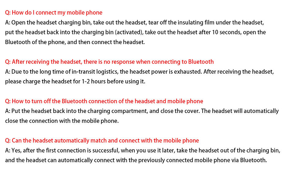 Thumbnail: Y50 Wireless Bluetooth Headphones Hifi Stereo Noise.cancelling Earbuds In Ear To