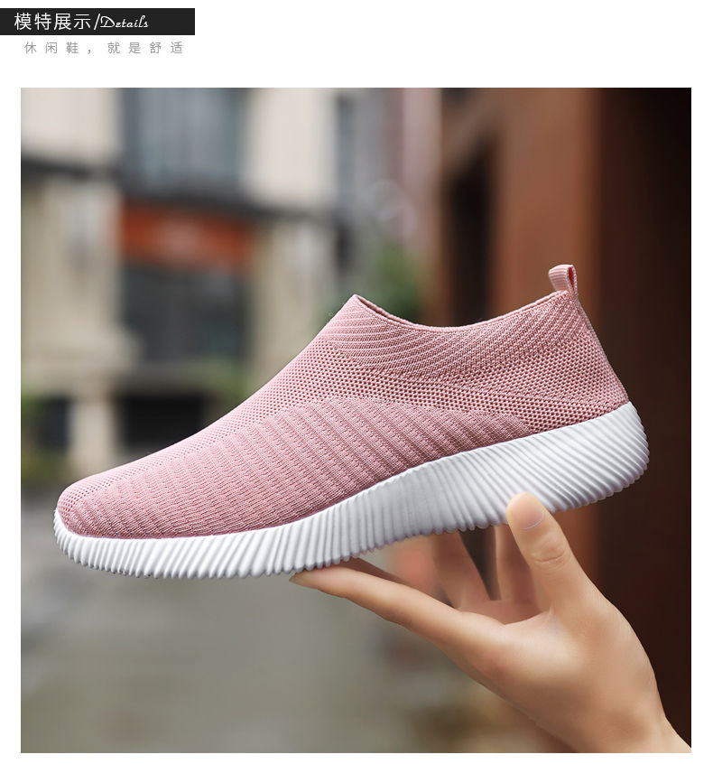 Miniatura: Women Vulcanized Shoes High Quality Women Sneakers Slip On Flats Shoes Women Loa