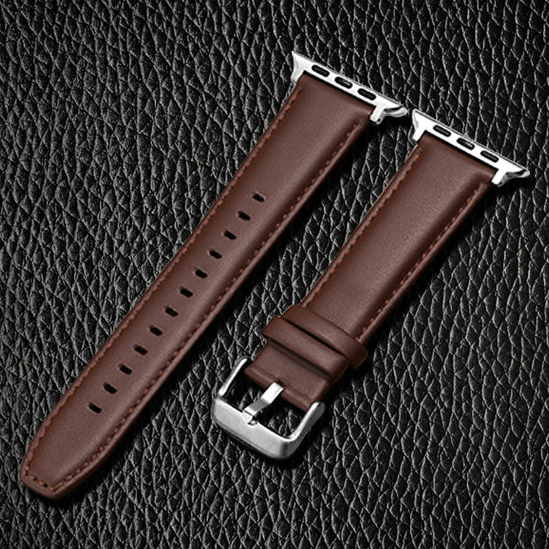Miniatura: Leather Watch Band for apple watch strap 49mm 44mm 45mm 42mm 38mm 40mm 41mm Woma