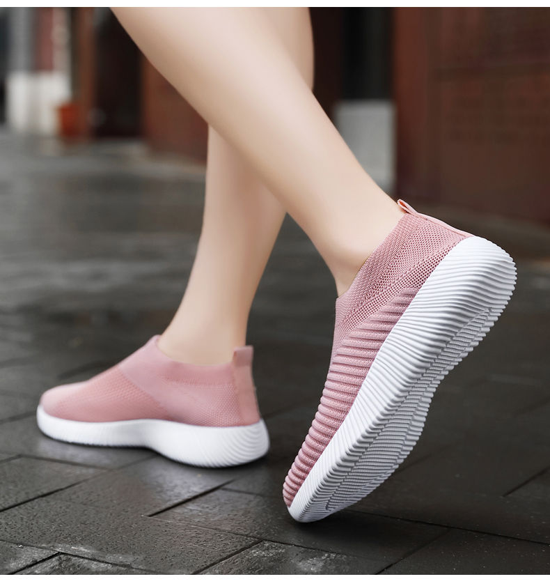 Miniatura: Women Vulcanized Shoes High Quality Women Sneakers Slip On Flats Shoes Women Loa