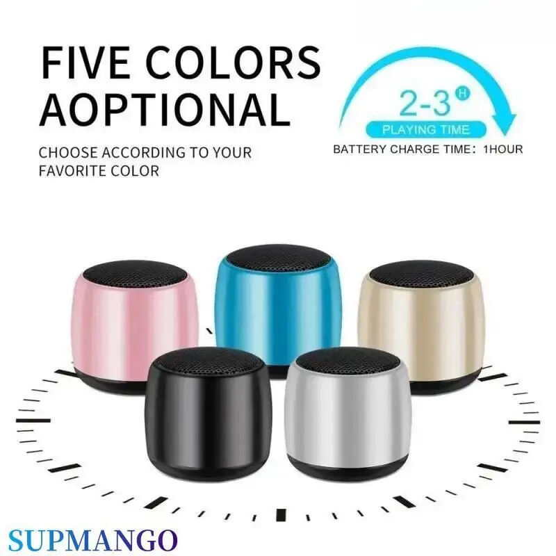 Thumbnail: M1 Portable Bluetooth Speaker Music Stereo Surround Mini USB Outdoor Subwoofer S