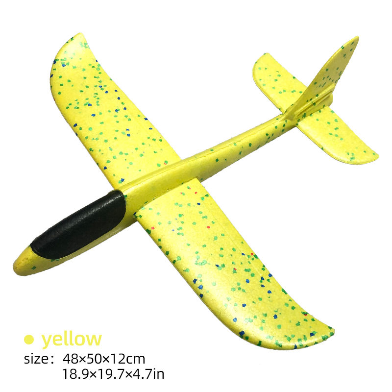 Miniatura: 50CM Big Foam Plane Glider Hand Throw Airplane Light Inertial EPP Bubble Planes 