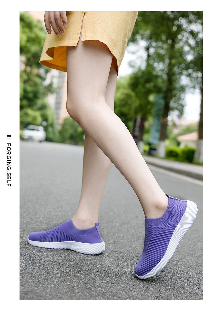 Miniatura: Women Vulcanized Shoes High Quality Women Sneakers Slip On Flats Shoes Women Loa