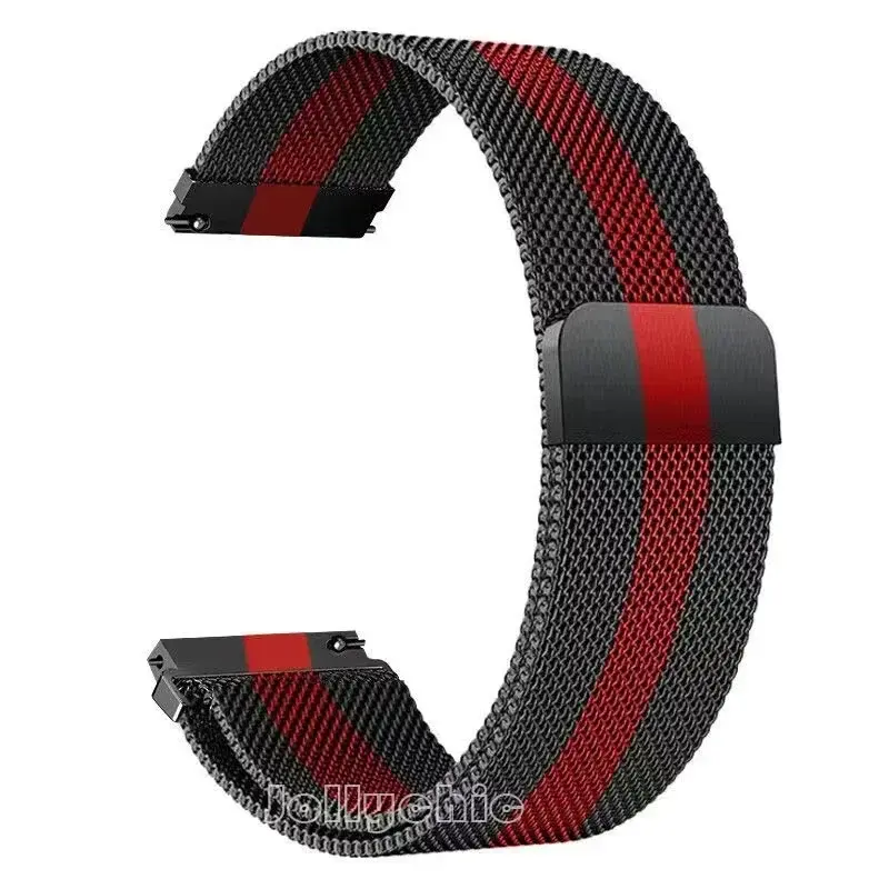 Thumbnail: 20/22mm Magnetic Milanese Strap for Samsung Galaxy Watch 7 6 5 4 40 44mm Gear S3
