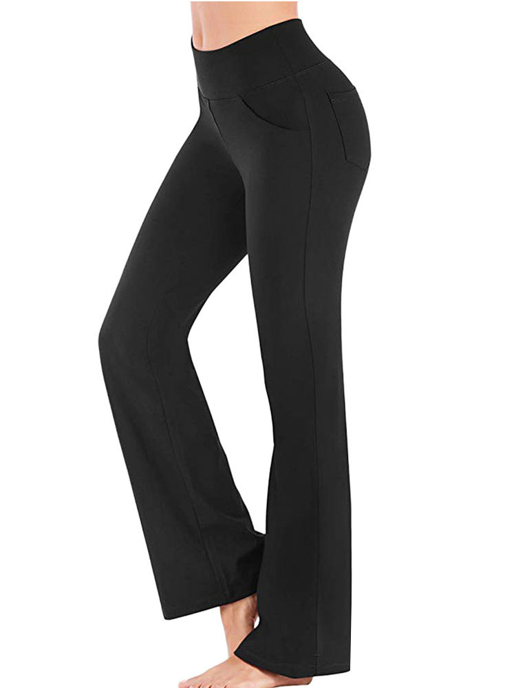 Thumbnail: Ogilvy Mather Solid Elegant Female Lady Women's Legs Pants Palazzo Flared Wide K
