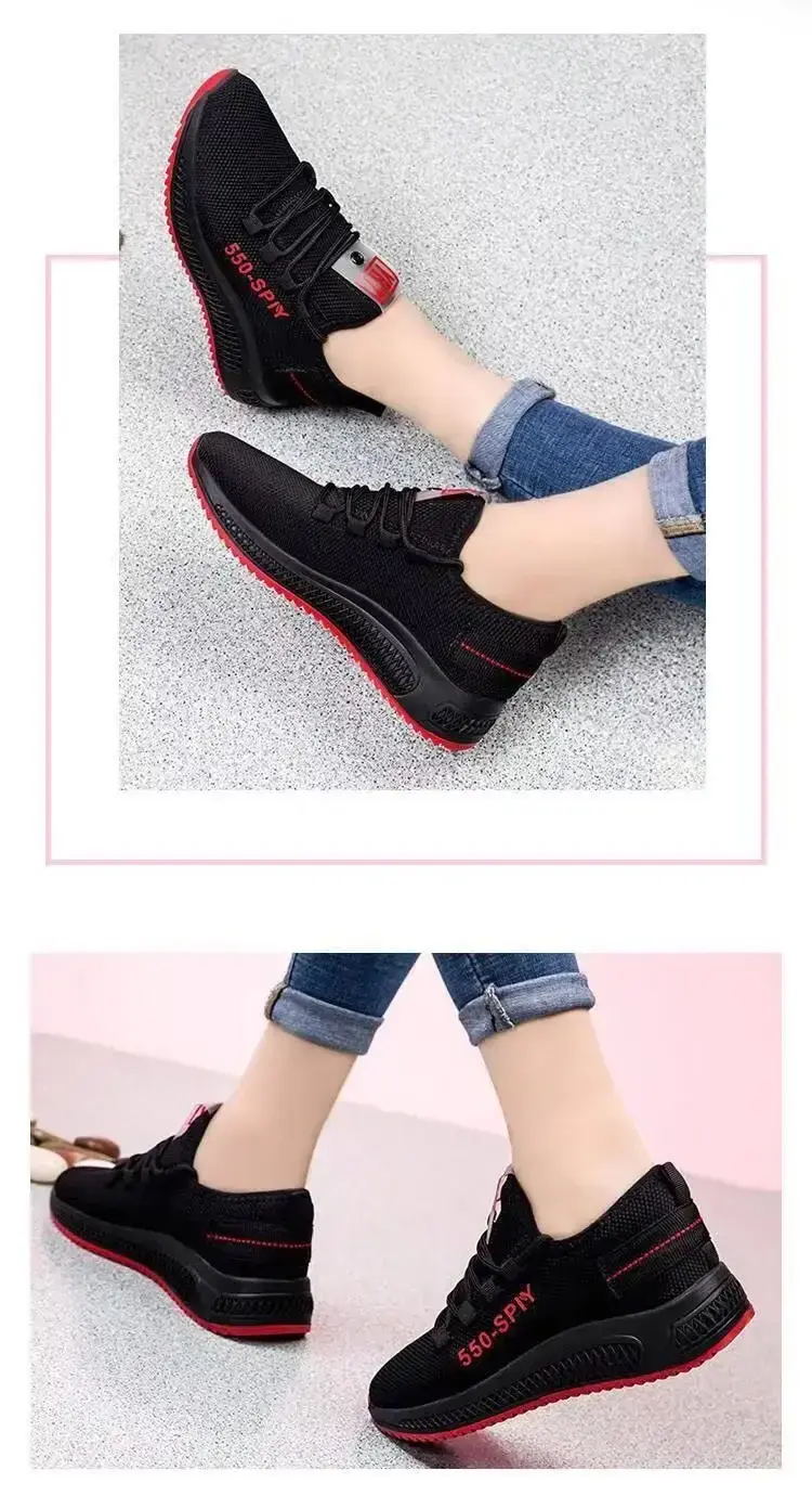 Thumbnail: New leisure sports shoes for women in foreign trade, mesh breathable Korean styl