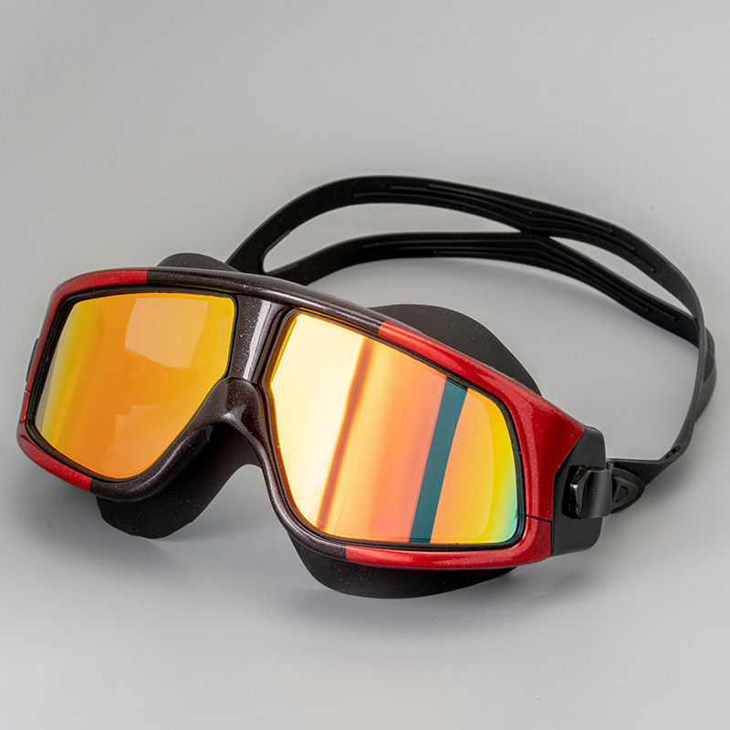 Miniatura: New Fashion Large Frame Swimming Goggles for Adults High Quality HD Antifog Swim