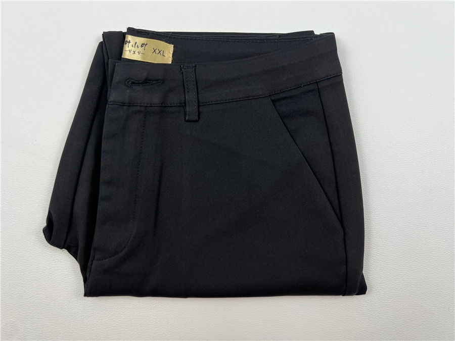 Thumbnail: Slim Skinny High Waist Elastic Pencil Pants Overiszed 75kg Women Ankle-length Tr