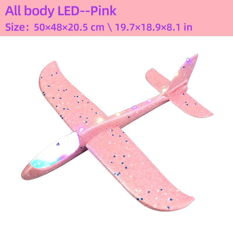 Miniatura: 50CM Big Foam Plane Glider Hand Throw Airplane Light Inertial EPP Bubble Planes 