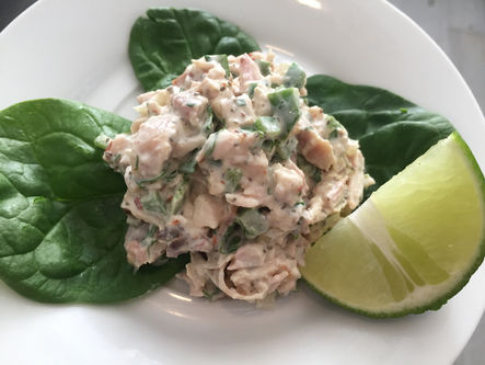 Easy Lime Chicken Salad