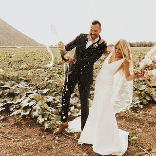 Beautiful boho wedding in southern California